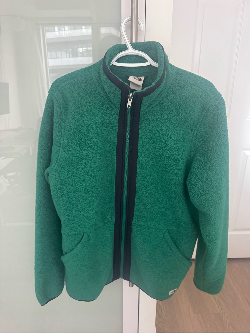 The North Face Green Full-Zip Men's Fleece Jacket